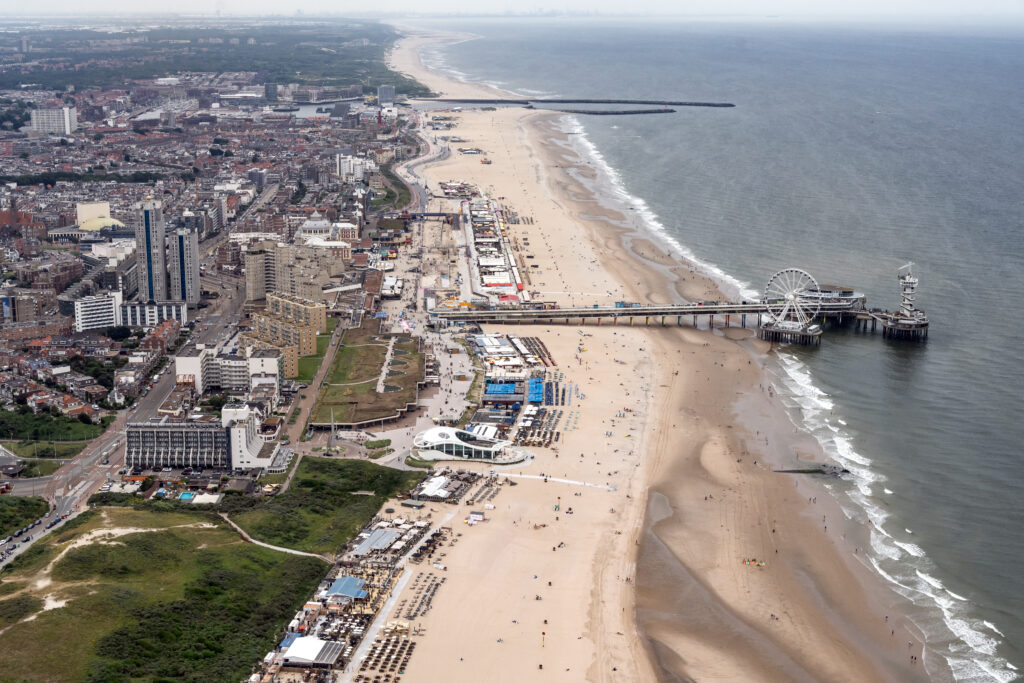 Boulevard Scheveningen Aerial
