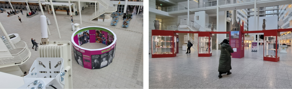 Bezoekerstellingen bij tentoonstellingen in het Stadhuis